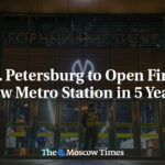 St. Petersburg eröffnet die erste neue U-Bahn-Station seit 5 Jahren