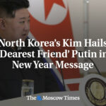 Nordkoreas Kim lobt Putin in seiner Neujahrsbotschaft als „liebsten Freund“.