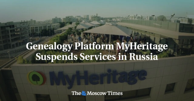 Genealogie-Plattform MyHeritage stellt Dienste in Russland ein

