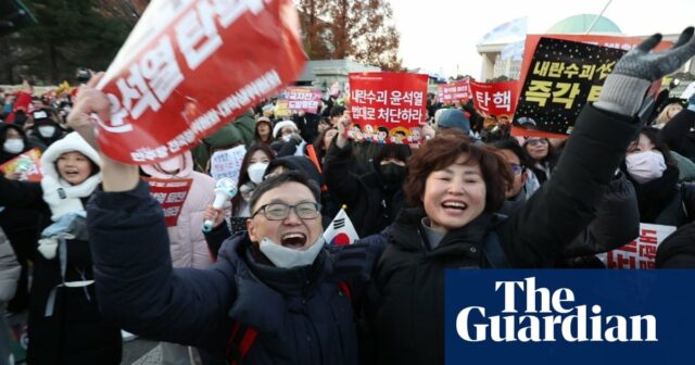 Das südkoreanische Parlament stimmt für ein Amtsenthebungsverfahren gegen den Präsidenten

