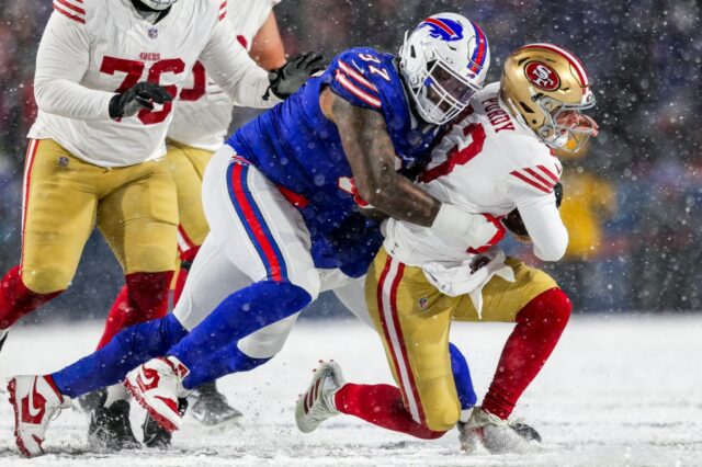 Schnappschussanalyse der 35:10-Schneeniederlage der 49ers gegen die Buffalo Bills

