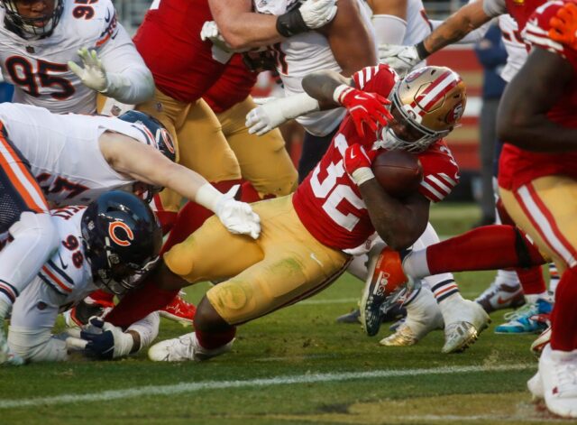 Fotos: Höhepunkte der 38:13-Niederlage der San Francisco 49ers gegen die Chicago Bears

