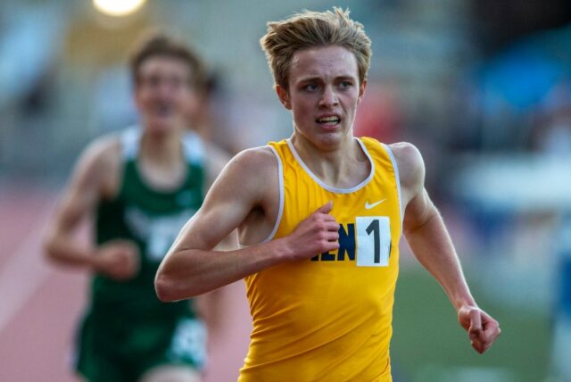 Bay Area News Group Jungensportler der Woche: Landon Pretre, Cross Country der Menlo School

