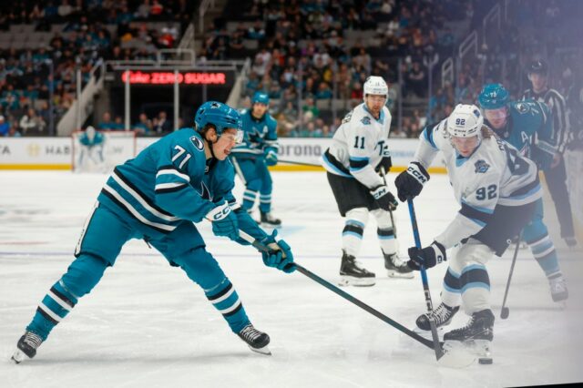 Spätes Tor verurteilt die San Jose Sharks zu einer heftigen Niederlage gegen Utah

