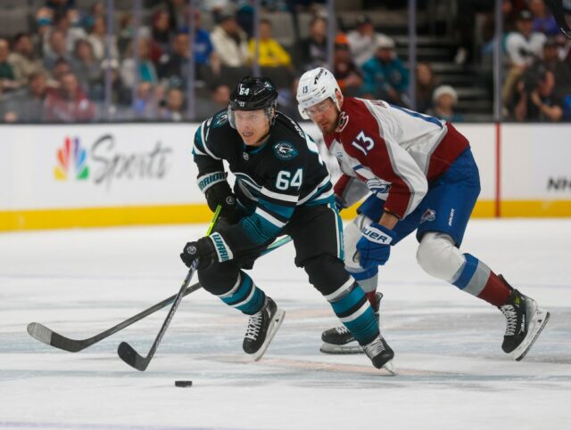 Bei der Niederlage der San Jose Sharks gegen Colorado spielt sich ein bekanntes Drehbuch ab

