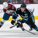 Mackenzie Blackwood und Jared Bednar von Avalanche reagieren auf das Spiel mit Macklin Celebrini von den Sharks: „Er ist ein unglaublicher Spieler“