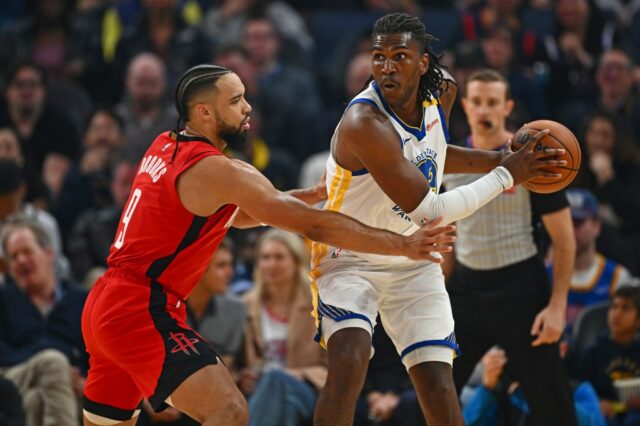 Ohne Steph oder Draymond durchbrechen die Warriors ihre fünf Spiele andauernde Niederlagenserie gegen die Rockets

