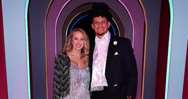 Brittany und Patrick Mahomes verkleiden sich als Taylor Swift und Travis Kelce

