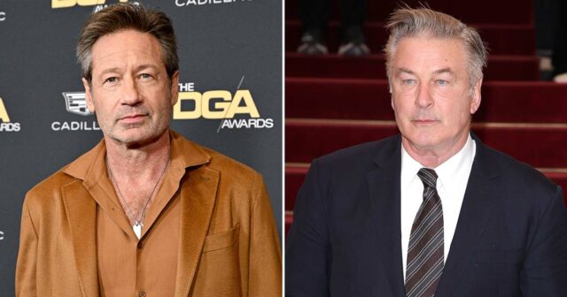 David Duchovny nennt Alec Baldwin eine „biblische Figur“ für den Status eines Vaters und Großvaters

