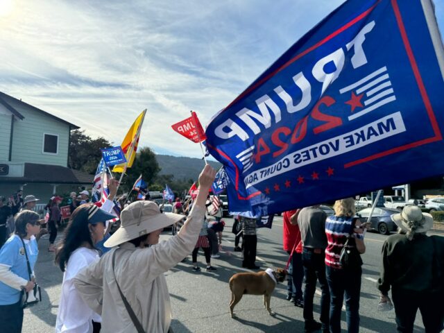 Am stärksten stieg die Zahl der Trump-Wähler in einkommensschwachen Städten in der Bay Area

