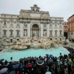 Roms berühmter Trevi-Brunnen wird nach Renovierungsarbeiten pünktlich zum Heiligen Jahr wiedereröffnet