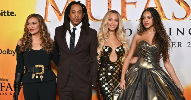 Jay-Z auf dem roten Teppich von „Mufasa“ mit Beyoncé und Familie inmitten von Vergewaltigungsvorwürfen

