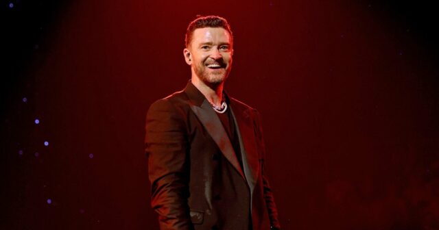 Die Fehlfunktion der Konzertgarderobe von Justin Timberlake geht viral

