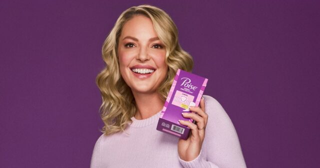 Katherine Heigl lässt „Grey's Anatomy“-Witz in der Werbung für Blasenleck-Pads fallen

