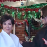 Khloe Kardashian und Kris Jenner hatten nicht vor, auf einer Weihnachtsfeier eine Partnerschaft einzugehen