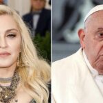 Madonna löst Kontroversen aus, weil sie ein Foto von sich mit Papst Franziskus geteilt hat