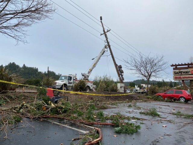 Scotts Valley, die weitere Bucht, erholt sich immer noch von extremen Wetterbedingungen

