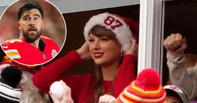 Taylor Swift „liked“ den Beitrag, in dem es darum geht, dass Travis Kelce den Chiefs-TD-Rekord gebrochen hat

