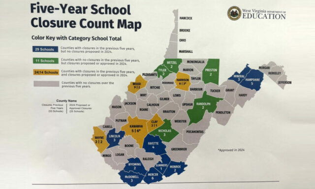 Schulbehörde von West Virginia genehmigt weitere Schließungen

