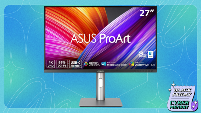 Irgendwie ist dieses Black Friday-Angebot für ASUS ProArt 4K-Monitore immer noch verfügbar

