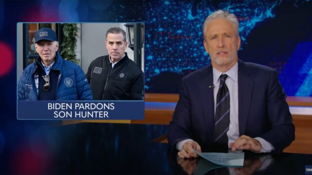 Jon Stewart teilt seine ehrlichen Gedanken zur Begnadigung von Hunter durch Biden

