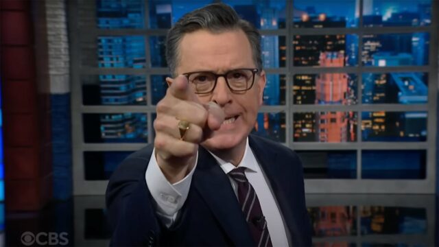 Stephen Colbert reagiert auf Trumps FBI-Auswahl und sagt, dass sie hinter den Leuten in den Medien her sein werden

