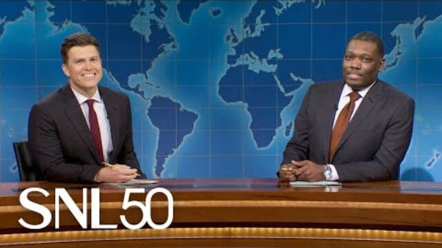 Colin Josts und Michael Ches SNL-Weihnachtswitztausch 2024 ist ihr bisher brutalster

