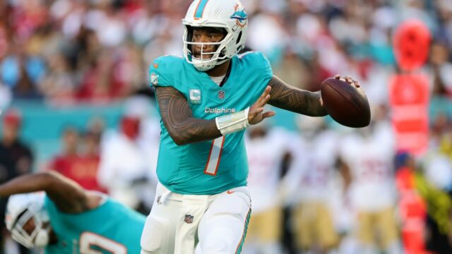 Wie man Dolphins vs. Browns in Woche 17 online

