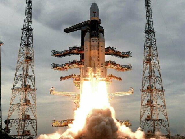 the pslv c60 rocket which blasted off monday evening at the sriharikota launch site with shooting flames as it soared into the night sky included two 220 kilogramme satellites photo afp