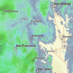 Live-Karte: Wann endet der Heiligabend-Regen in der Bay Area?