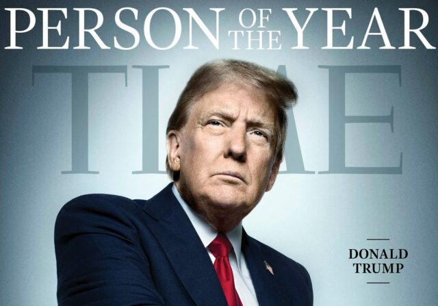 Das TIME Magazine ernennt Donald Trump zur „Person des Jahres“

