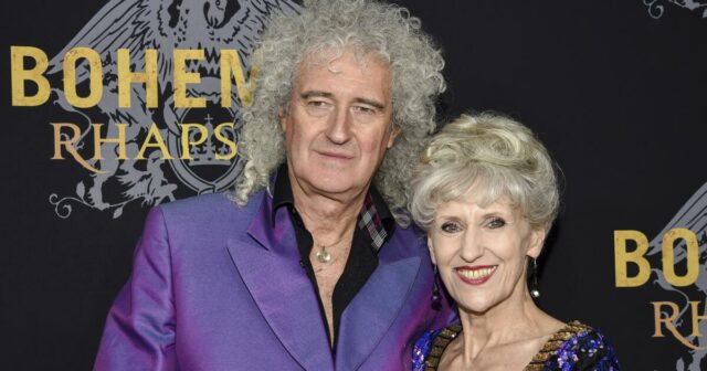 Brian May stabilisierte sich und spielte wieder Instrumente, nachdem ein Schlaganfall die Armbeweglichkeit beeinträchtigt hatte

