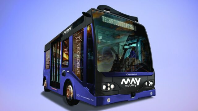 May Mobility stellt auf der CES 2025 einen autonomen elektrischen Kleinbus vor

