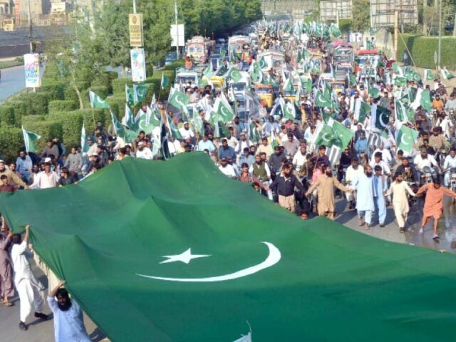 protesters demanded the right of self determination for kashmiris photo afp