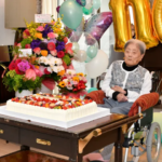 tomiko itooka celebrates her 116th birthday in the city of ashiya file photo afp