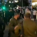 Ein Major der israelischen Armee wurde von konservativen Juden angegriffen, wie aus einem Video hervorgeht