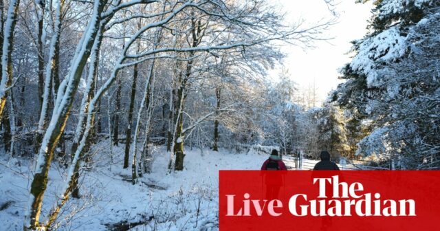 Das Wetter in Großbritannien ist in Bestform: Das Land bereitet sich auf Schnee und Eisregen vor, während die Temperaturen sinken

