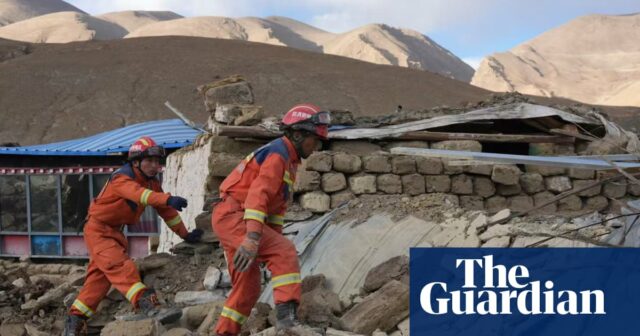 Erdbeben in Tibet: Retter suchen nach Überlebenden, nachdem bei dem schweren Beben 126 Menschen ums Leben kamen

