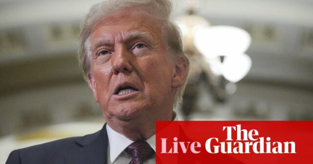 Donald Trump droht ein Urteil in einer Schweigegeldklage, nachdem der Oberste Gerichtshof seinen Antrag auf Aufschub abgelehnt hat – live

