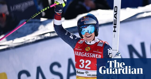 Lindsey Vonn belegt bei der ersten Downhill-Weltmeisterschaft seit sechs Jahren einen beeindruckenden sechsten Platz

