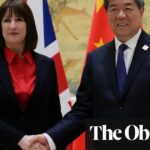 Reeves‘ Wachstumshunger sucht Chinas Lebensader nach Turbulenzen auf dem britischen Markt