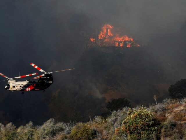 Feuerwehrleute kämpfen darum, die Waldbrände in LA einzudämmen, da mit zunehmendem Wind zu rechnen ist

