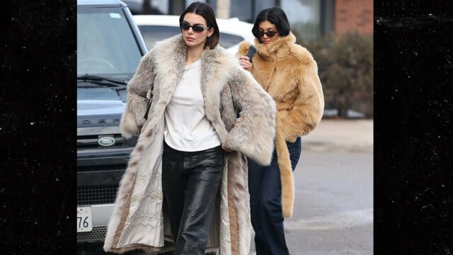 Kendall und Kylie Jenner: Schick, aber gemütlich beim Mittagessen in Aspen

