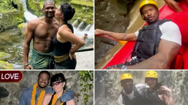 Usher & Frau Jenn genießen ein beliebtes Abenteuer in Bali

