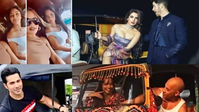 Von Kim und Khloe Kardashian bis hin zu Priyanka und Nick Jonas – der Aufstieg der Auto-Rikscha-Selfie-Bearbeitung unter Prominenten und Influencern

