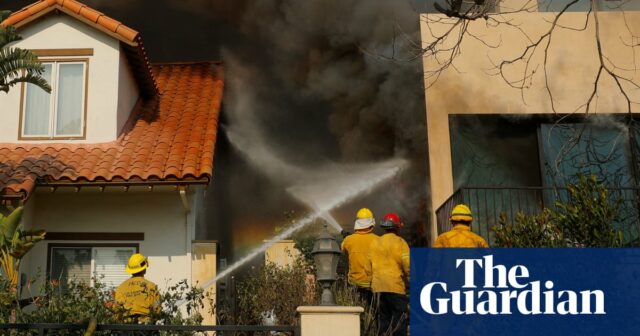 Rechte US-Fans verbreiten Fehlinformationen, während Feuerwehrleute gegen die Flammen von Los Angeles kämpfen

