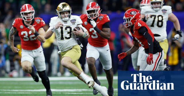 Notre Dame verlässt Georgia und trifft im CFP-Halbfinale auf Penn State, Ohio State und Texas

