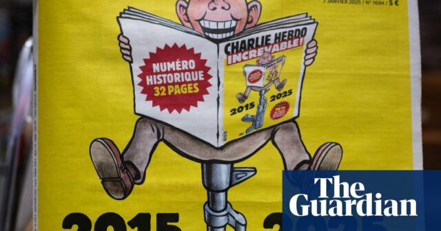 Charlie Hebdo feiert 10 Jahre nach dem Terroranschlag mit einer Sonderausgabe

