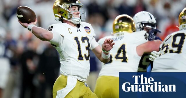 Notre Dame schlägt Penn State im Orange-Bowl-Thriller und erreicht das CFP-Titelspiel

