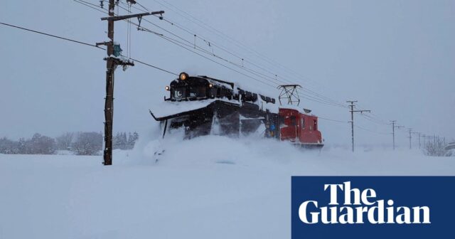 Wetterverfolgung: Kalte Luft über warmem Wasser bringt starken Schneefall nach Japan

